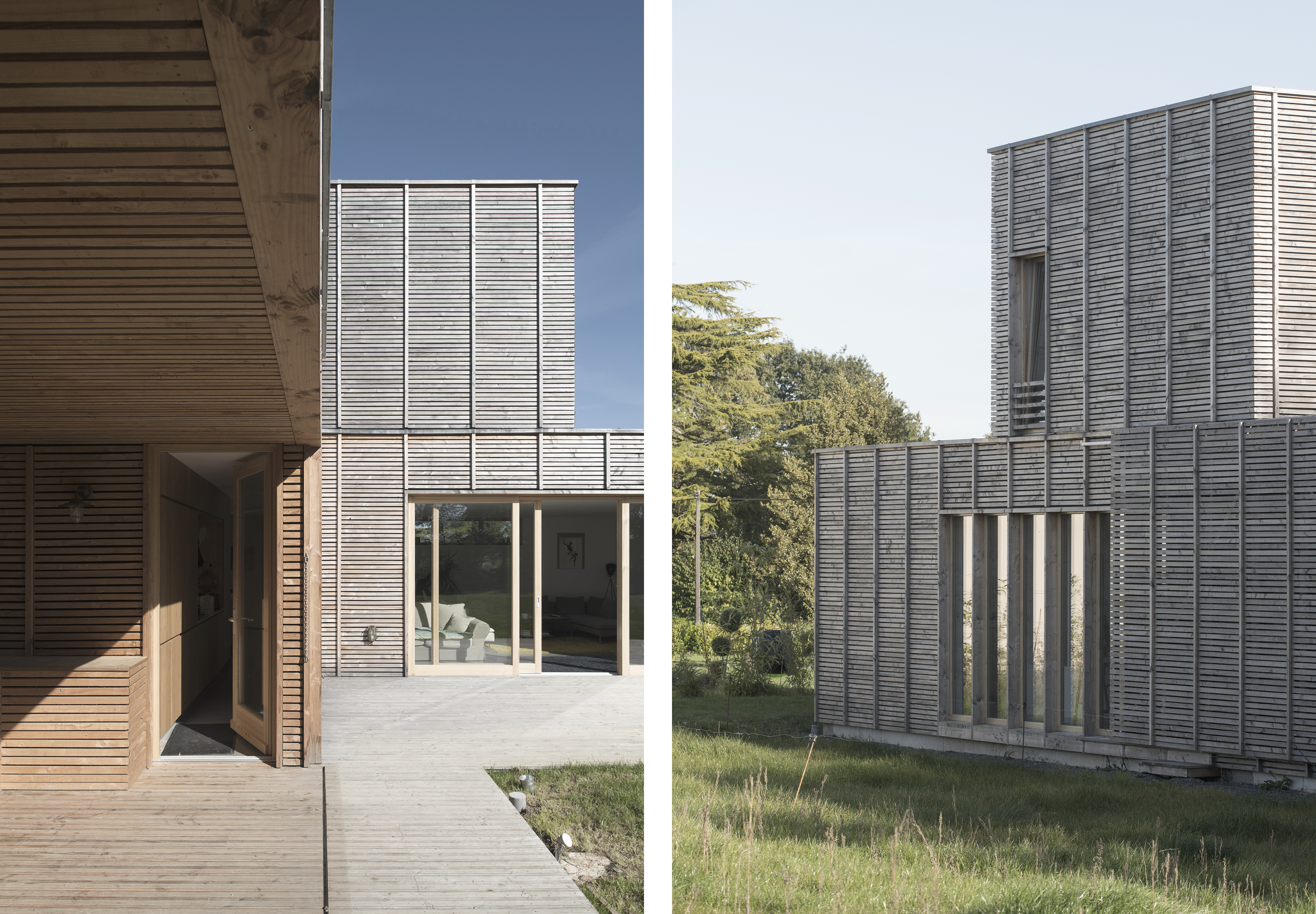 Mootz / Pelé Architectes - Maison JZ à ossature bois, Saint-Agathon (22)