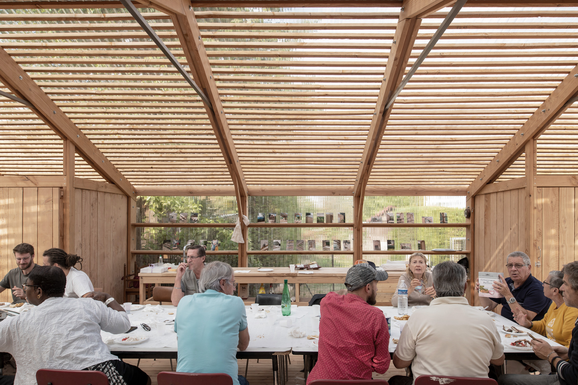 Abri communautaire pour les jardins ouvriers d'Arcueil-Bagneux -