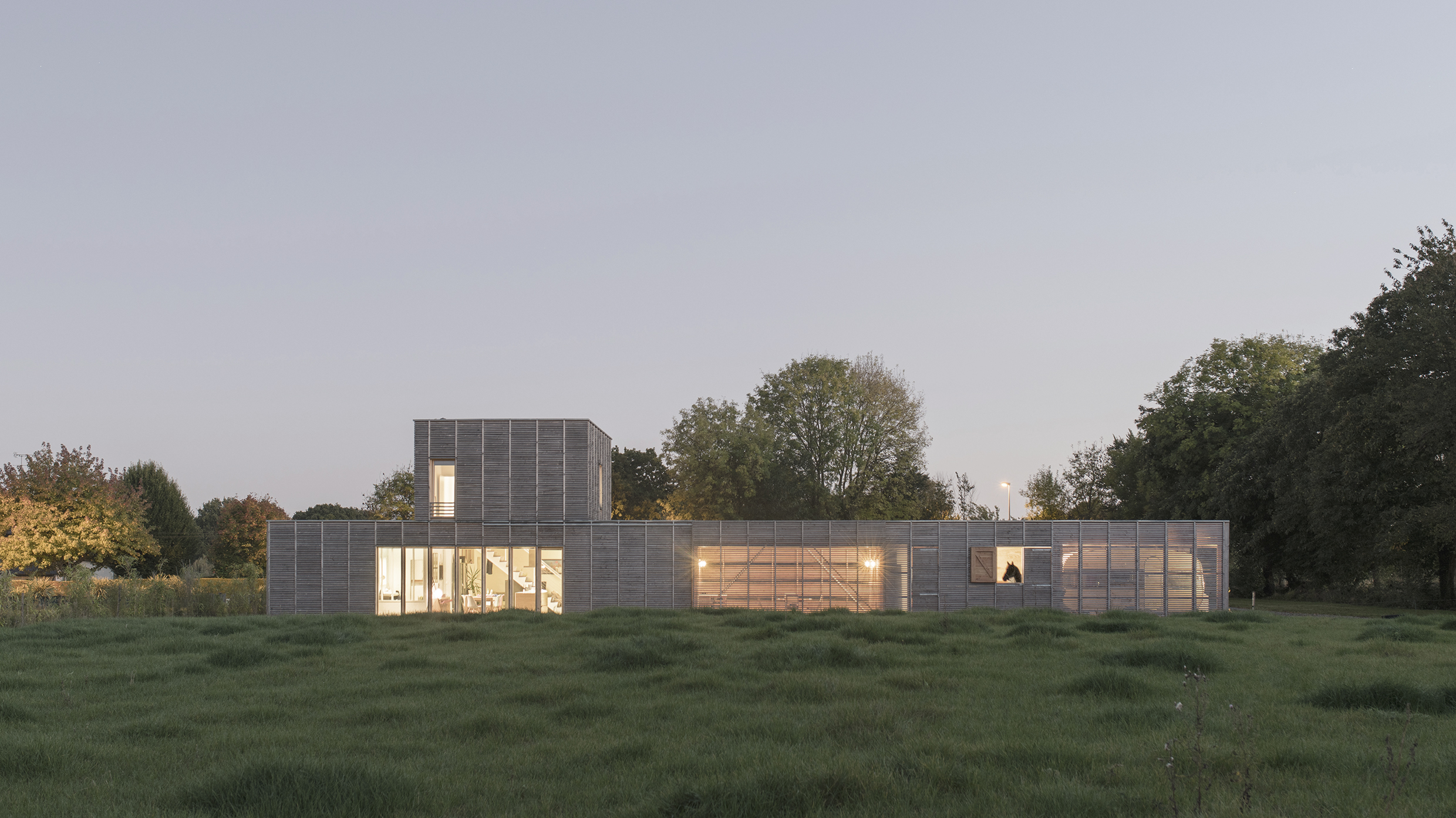 Mootz / Pelé Architectes - Maison JZ à ossature bois, Saint-Agathon (22)