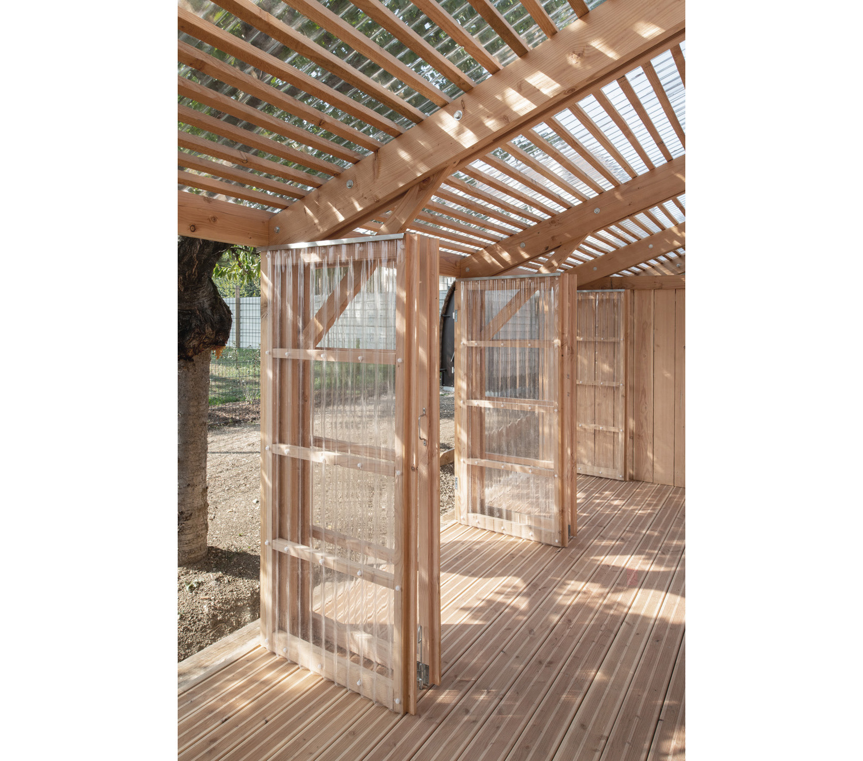 Abri communautaire pour les jardins ouvriers d'Arcueil-Bagneux -
