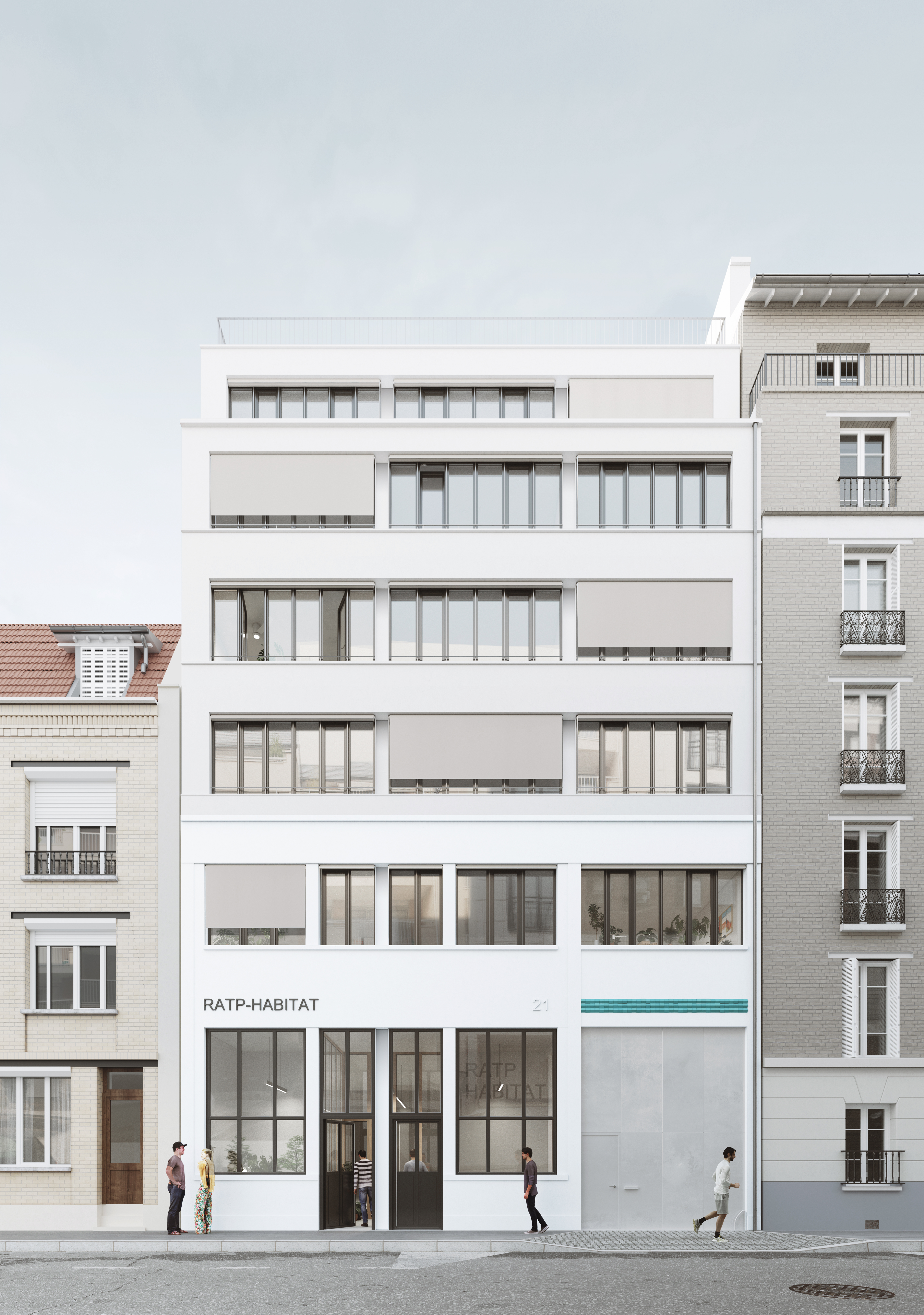 VUE FRONTALE